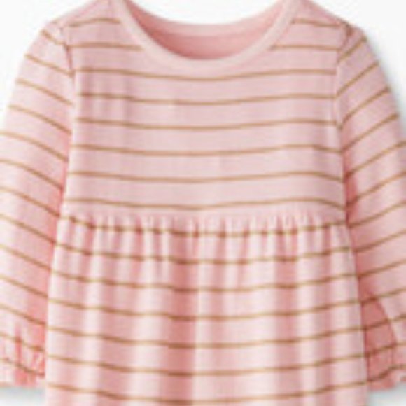 Hanna Andersson Baby Sparkle Holiday Romper - Picture 2 of 3